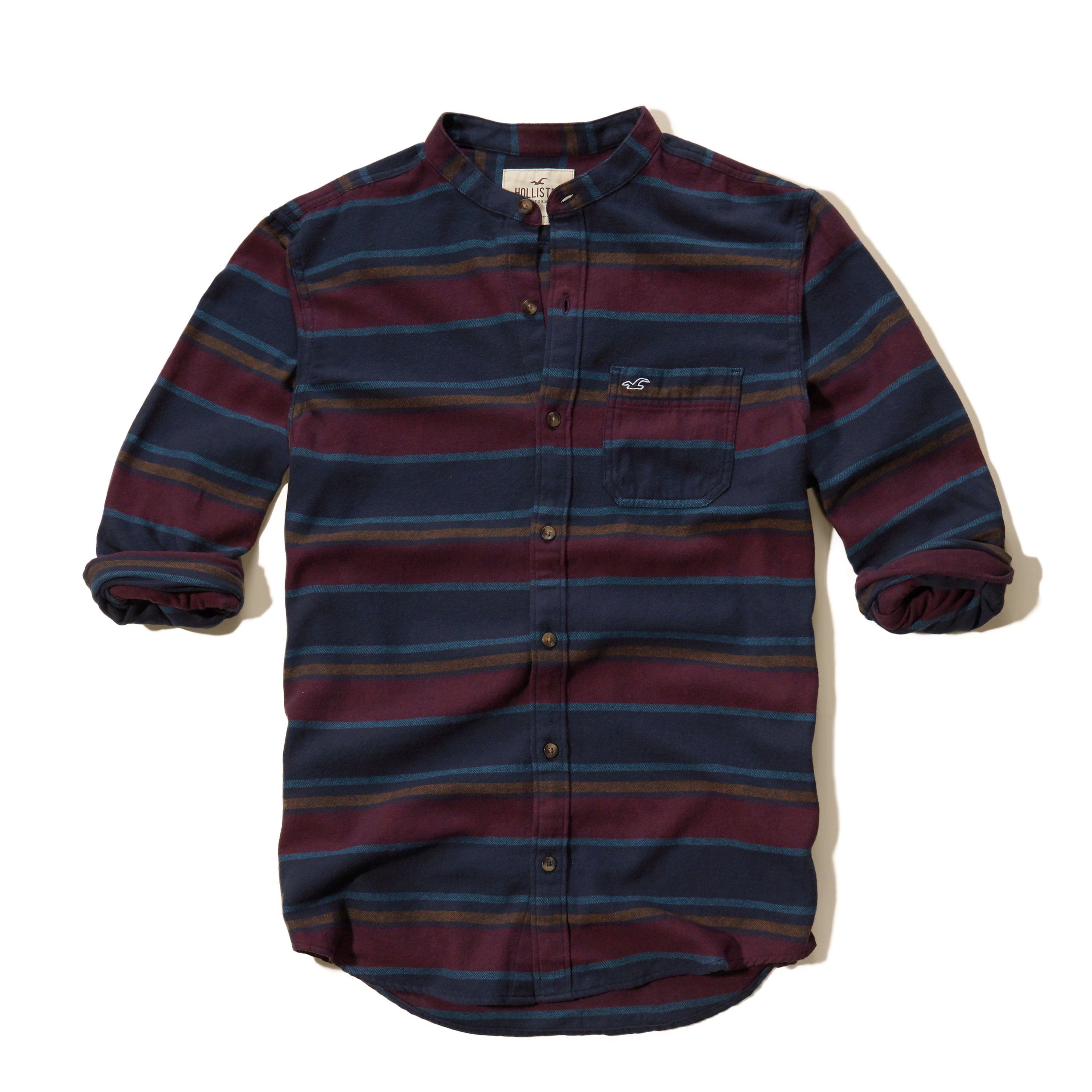 hollister mens flannel